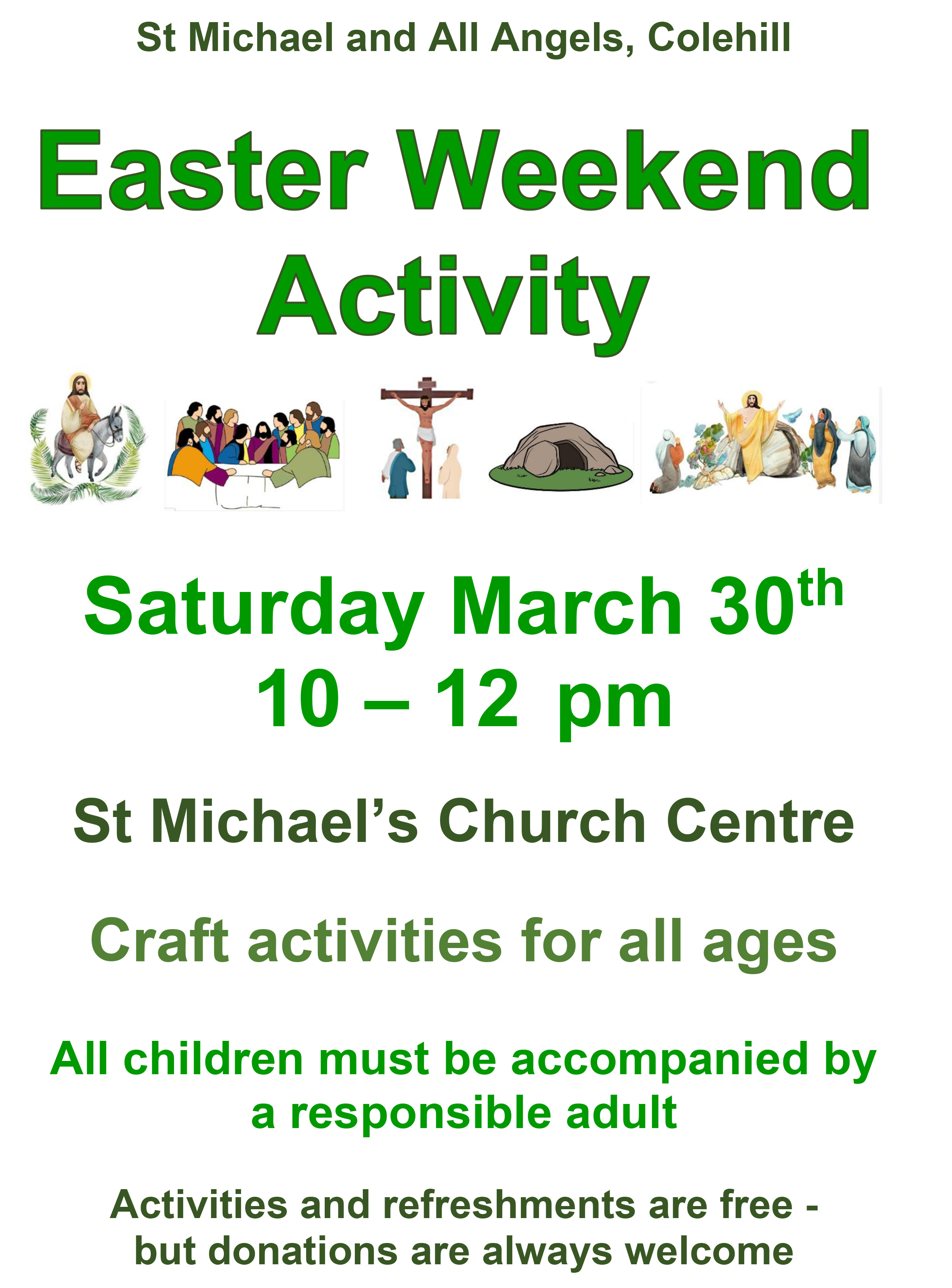 Easter Activity 2024 poster 3